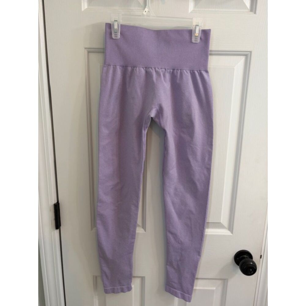 NVGTN Light Purple Seamless Stretch Leggings Womens Size Small